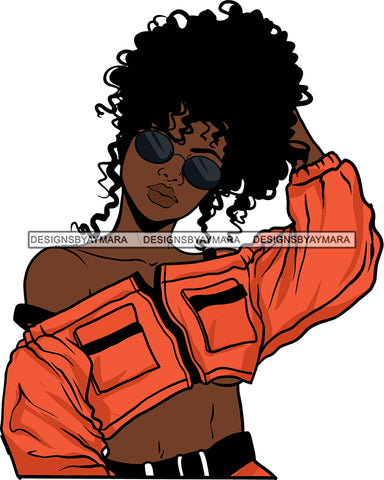 Afro Goddess Brow Goddess Melanin Popping SVG Cutting Files Silhouette Cricut and More!