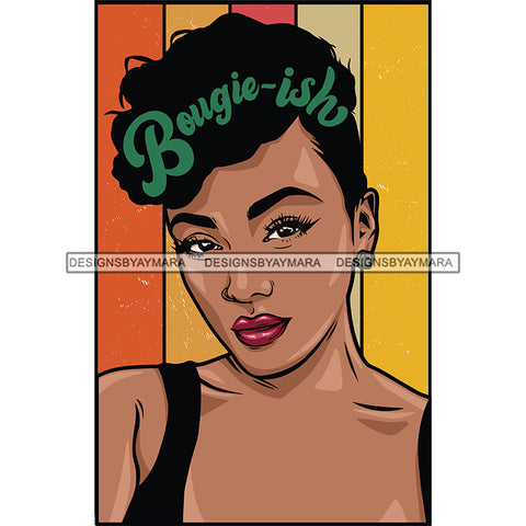 Bougie-ish Sassy Queen SVG JPG PNG Vector Clipart Cricut Silhouette Cut Cutting