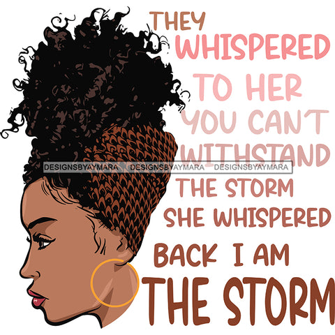 Queen Quote They Whisper To Her You Can't SVG JPG PNG Vector Clipart Cricut Silhouette Cut Cutting