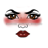 Transparent Black Woman Face  Angry Face JPG  PNG Clipart Cricut Silhouette Cut Cutting