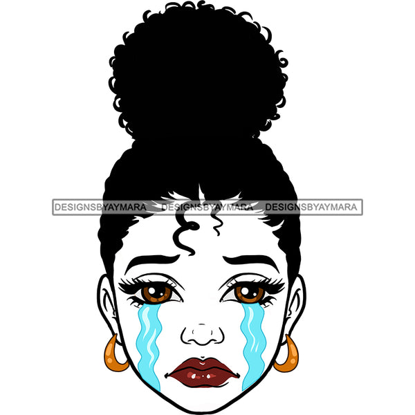 Transparent Black Woman In Tears JPG  PNG Clipart Cricut Silhouette Cut Cutting