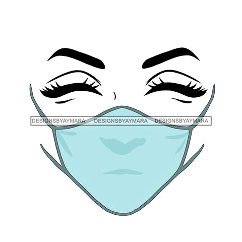 Transparent Black Woman Face In A Mask JPG  PNG Clipart Cricut Silhouette Cut Cutting