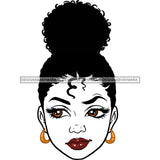 Transparent Black Woman Head Smirk   JPG  PNG Clipart Cricut Silhouette Cut Cutting