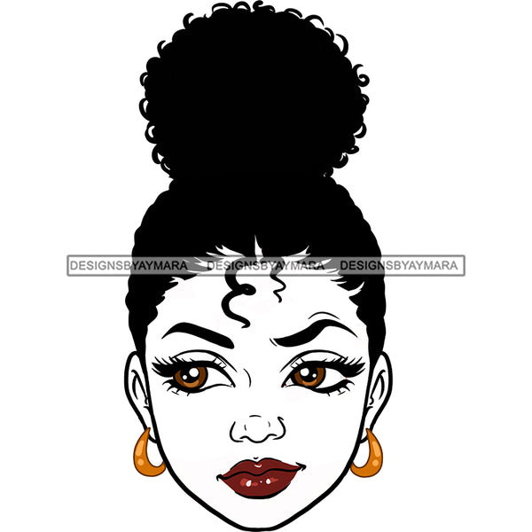 Transparent Black Woman Head Smirk   JPG  PNG Clipart Cricut Silhouette Cut Cutting
