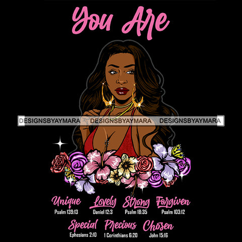 You Are Lovely Precious Chosen  SVG JPG PNG Vector Clipart Cricut Silhouette Cut Cutting1