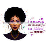 Beautiful Black Woman Dressed In Black Afro Woman   JPG PNG  Clipart Cricut Silhouette Cut Cutting