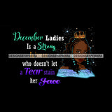 December Ladies Lady Afro Black Woman Crown   JPG PNG  Clipart Cricut Silhouette Cut Cutting