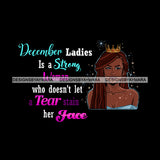 December Ladies Lady Afro Black Woman Crown Goddess Locs Sisterlocs Dreads   JPG PNG  Clipart Cricut Silhouette Cut Cutting