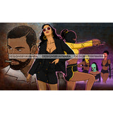 Bundle 20 Gangster Gansta Badass Powerful Woman Movie Hip Hop Cover Melanin Nubian Money Stack Hustler Ghetto Street Girl PNG JPG Cutting Files For Silhouette and Cricut and More!