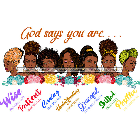 God Says You Are Wise SVG JPG PNG Vector Clipart Cricut Silhouette Cut Cutting1Words I