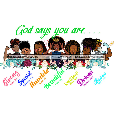 God Says You Are Humble SVG JPG PNG Vector Clipart Cricut Silhouette Cut Cutting