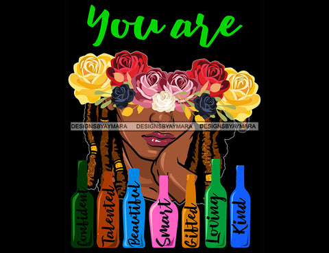 You Are Confident SVG JPG PNG Vector Clipart Cricut Silhouette Cut