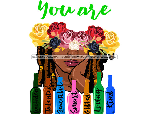 You Are Confident SVG JPG PNG Vector Clipart Cricut Silhouette Cut