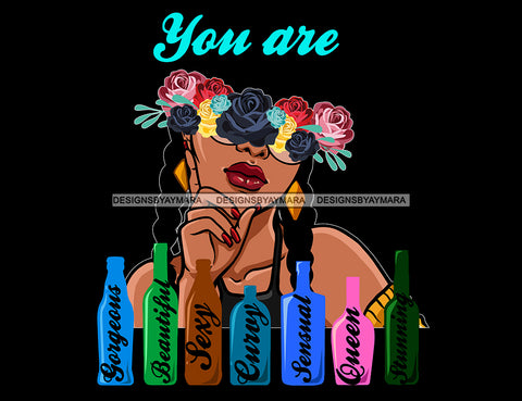 You Are Beautiful Sexy Sensual SVG JPG PNG Vector Clipart Cricut Silhouette Cut