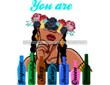 You Are Beautiful Sexy Sensual SVG JPG PNG Vector Clipart Cricut Silhouette Cut