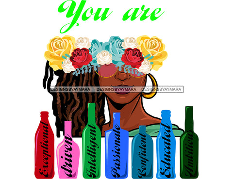 You Are Driven Intelligent Confident SVG JPG PNG Vector Clipart Cricut Silhouette Cut