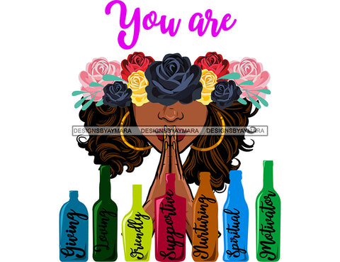 You Are Giving Supportive Spiritual  SVG JPG PNG Vector Clipart Cricut Silhouette Cut