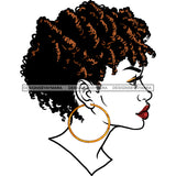 Black Queen Curly Twist No Color JPG PNG  Clipart Cricut Silhouette Cut Cutting