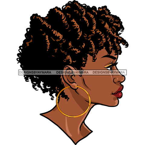 Black Queen Curly Twist  JPG PNG  Clipart Cricut Silhouette Cut Cutting