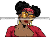 Afro Attractive Lola Sensual Urban Hipster Girl Bamboo Earrings Boss Lady Nubian Queen Melanin SVG Cutting Files For Silhouette Cricut and More