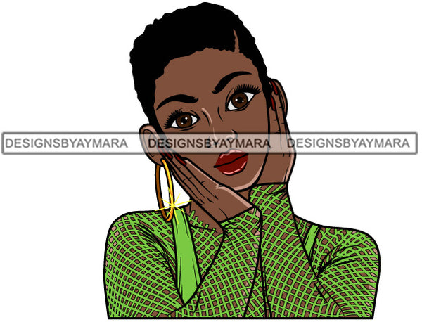 Bundle 20 Afro Flawless Lola Queen Boss Lady Black Woman Nubian Melanin Popping  SVG Cutting Files For Silhouette Cricut and More