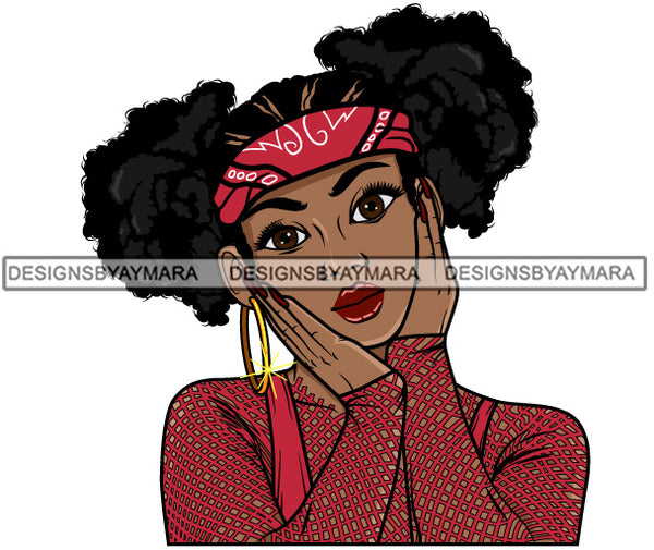 Bundle 20 Afro Lola Flawless Diva Queen Boss Lady Black Woman Glamour Nubian Melanin Popping  SVG Cutting Files For Silhouette Cricut and More