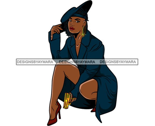 Bundle 20 Afro Lola Flawless Diva Queen Boss Lady Black Woman Glamour Nubian Melanin Popping  SVG Cutting Files For Silhouette Cricut and More