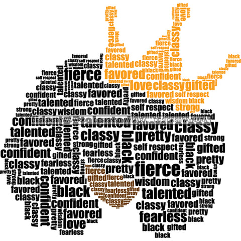 Word Shaped Face And Crown SVG JPG PNG Vector Clipart Cricut Silhouette Cut Cutting