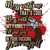 Bundle 20 Protection Quotes Hand Gun Riffle Family Protect Vector Designs For T-Shirt and Other Products SVG PNG JPG Cut Files For Silhouette Cricut and More!