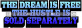 Hustle Quotes Dream Free Imagination Focused Intelligent Motivated SVG Cutting Files For Silhouette Cricut