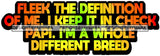 Hustle Quotes Fleek Definition Different Breed SVG Cutting Files For Silhouette Cricut