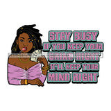 Sassy Afro Woman Hustle Money Quote Investment Business Dreadlocks Hairstyle SVG JPG PNG Vector Clipart Cricut Silhouette Cut Cutting