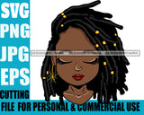 Afro Cute Lili Designs For Commercial And Personal Use Black Woman Nubian Queen Melanin SVG Cutting Files For Silhouette Cricut and More