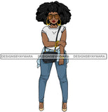 Afro Beautiful Lola Queen Boss Lady Black Woman Nubian Melanin Popping  SVG Cutting Files For Silhouette Cricut and More