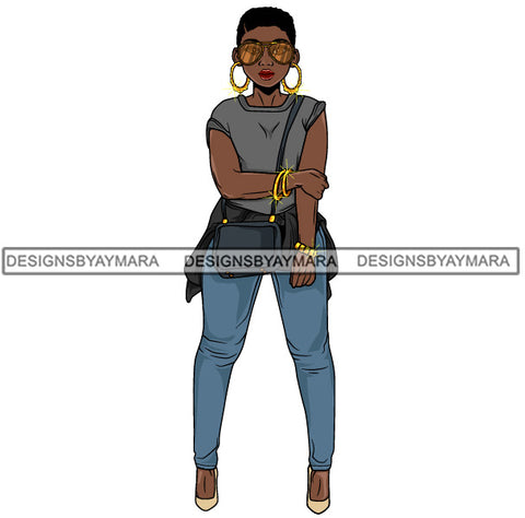 Afro Beautiful Lola Queen Boss Lady Black Woman Nubian Melanin Popping  SVG Cutting Files For Silhouette Cricut and More