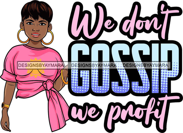 Afro Lola Life Quotes Fashion Model Beauty Stylish Trendy Girl Glamour Vogue .SVG Clipart Vector Cutting Files For Silhouette Cricut and More!