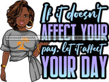 Afro Lola Life Quotes Fashion Model Beauty Stylish Trendy Girl Glamour Vogue .SVG Clipart Vector Cutting Files For Silhouette Cricut and More!