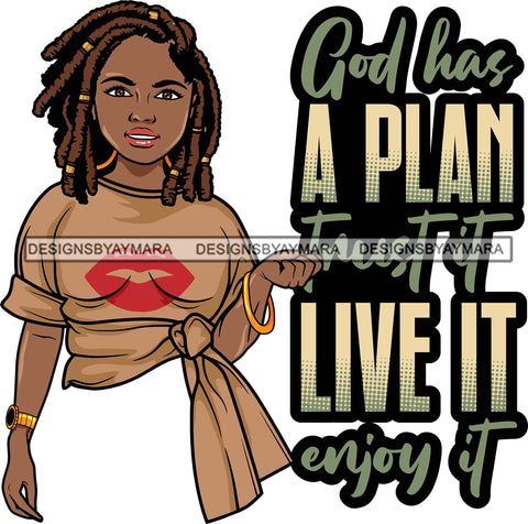 Afro Lola Life Quotes Fashion Model Beauty Stylish Trendy Girl Glamour Vogue .SVG Clipart Vector Cutting Files For Silhouette Cricut and More!