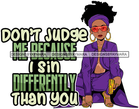 Afro Lola Gangster Lady Caring Gun Don't Mess With My Family Life Quotes .SVG Cutting Files For Silhouette Cricut and More!