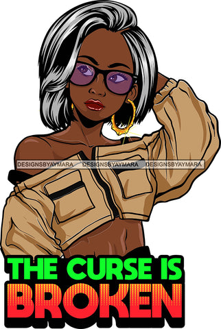 Afro Lola Life Quotes Black Woman With A Purpose God Lover SVG Cutting Files For Cricut Silhouette and More!