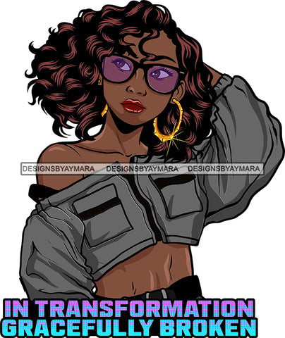 Afro Lola Life Quotes Black Woman With A Purpose God Lover SVG Cutting Files For Cricut Silhouette and More!
