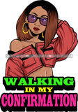 Afro Lola Life Quotes Black Woman With A Purpose God Lover SVG Cutting Files For Cricut Silhouette and More!