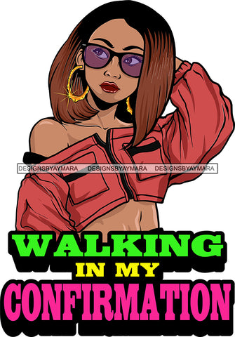 Afro Lola Life Quotes Black Woman With A Purpose God Lover SVG Cutting Files For Cricut Silhouette and More!