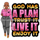 Afro Lola Life Quotes Fashion Model Beauty Stylish Trendy Girl Glamour Vogue .SVG Clipart Vector Cutting Files For Silhouette Cricut and More!