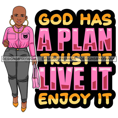 Afro Lola Life Quotes Fashion Model Beauty Stylish Trendy Girl Glamour Vogue .SVG Clipart Vector Cutting Files For Silhouette Cricut and More!