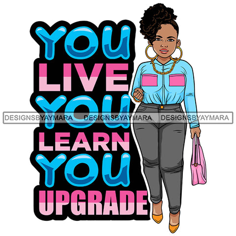 Afro Lola Life Quotes Fashion Model Beauty Stylish Trendy Girl Glamour Vogue .SVG Clipart Vector Cutting Files For Silhouette Cricut and More!