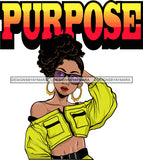 Afro Lola Love Jesus Woman With Purposes Boss Lady Black Woman Nubian Melanin SVG Cutting Files For Silhouette Cricut and More
