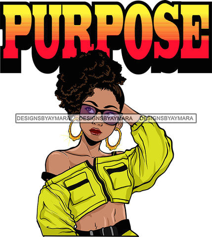 Afro Lola Love Jesus Woman With Purposes Boss Lady Black Woman Nubian Melanin SVG Cutting Files For Silhouette Cricut and More