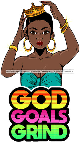 Afro Lola Mom Wife Boss Lady Hustle Life Quotes .SVG Cutting Files For Silhouette Cricut and More!