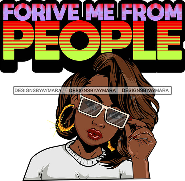 Afro Lola Love Jesus Woman With Purposes Boss Lady Black Woman Nubian Melanin SVG Cutting Files For Silhouette Cricut and More